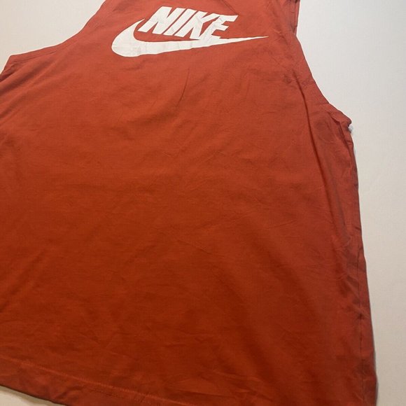 Nike Women Medium Workout Athletic Gym Tank Top LOGO - Picture 3 of 7
